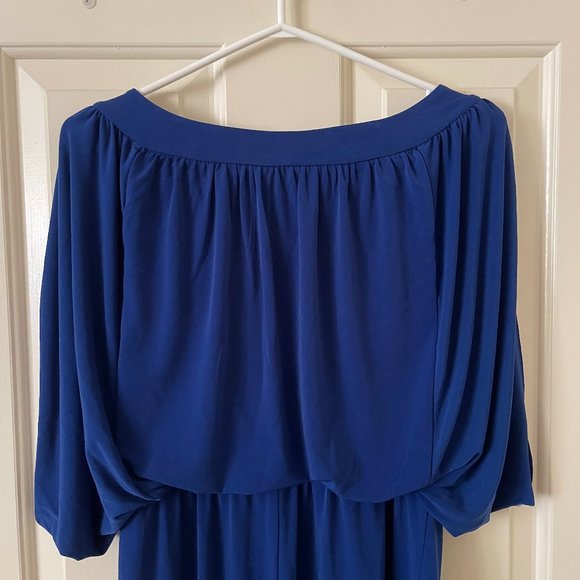 ENFOCUS STUDIO Royal Blue Dress Size 6 - Picture 6 of 7